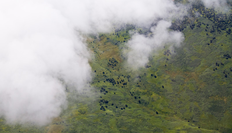 Clouds Above Hillside